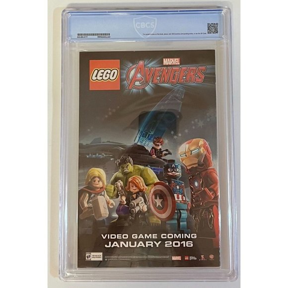 INVINCIBLE IRON MAN #4 CBCS 9.6 DAVID MARQUEZ MARY JANE COVER 2015 MARVEL COMICS - Picture 2 of 2